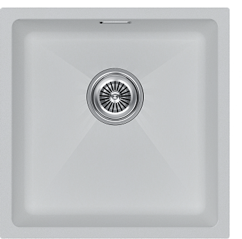 Кухонная мойка Paulmark LUMI 45UNI LU45-WH 46х46 цвет белый